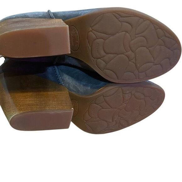 Kork-Ease Women’s Lapra Suede Western Booties – Size 10, Gray - Picture 5 of 8